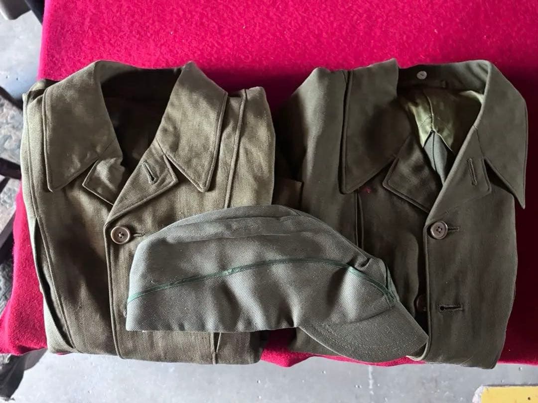 【美品・当時物】戦時中　太平洋戦争　服　帽子　ミリタリー　サバゲー　日本軍