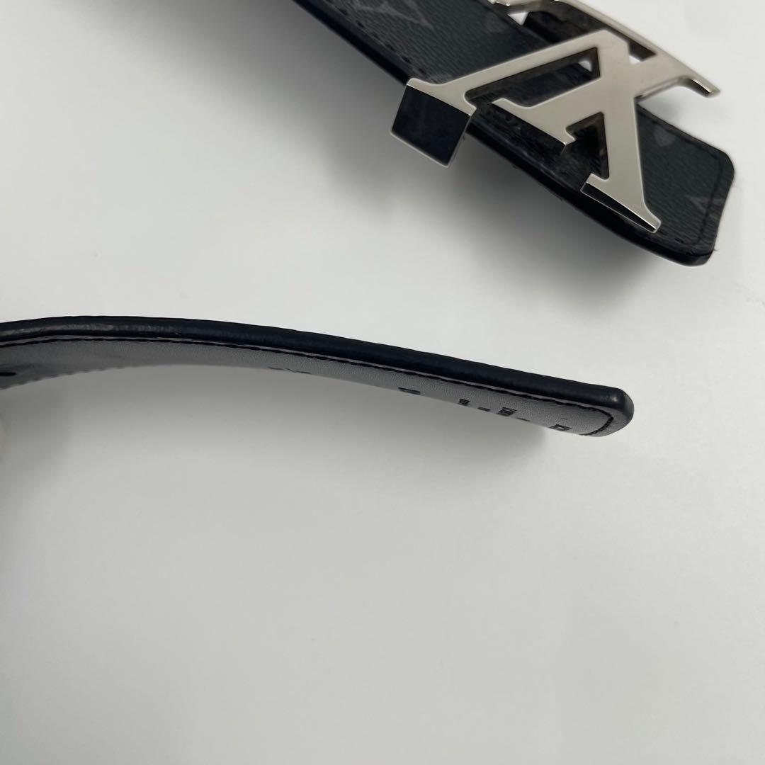 【✨美品】 ルイヴィトン ベルト サンチュール エクリプス LVイニシャル ロゴ