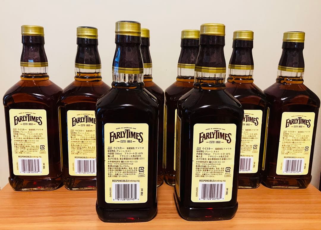 【はなすけ様】アーリータイムズKENTUCKYBOURBON 700mlｘ9本