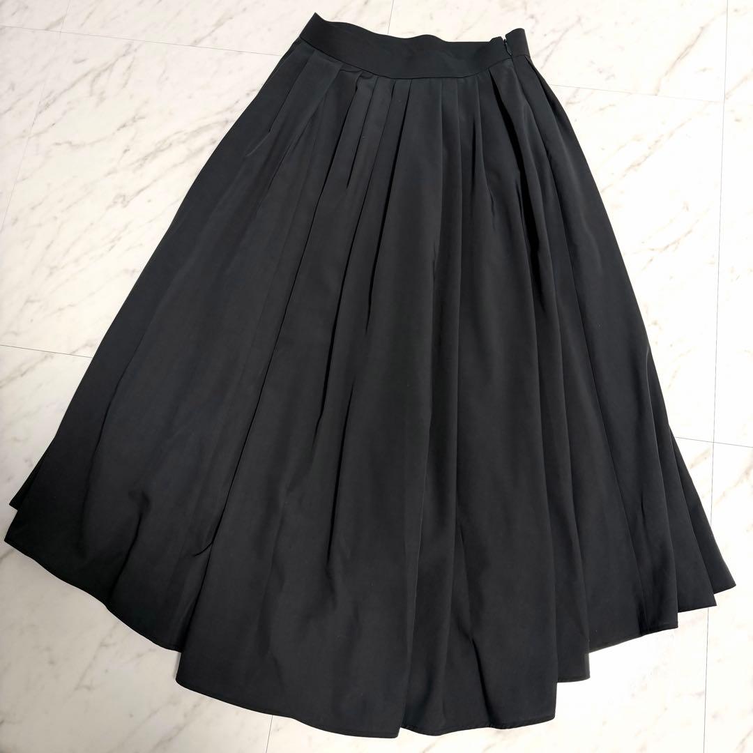 【新品タグ付き】2025AW✨️タイプライター イレギュラー ヘム スカート 濃紺