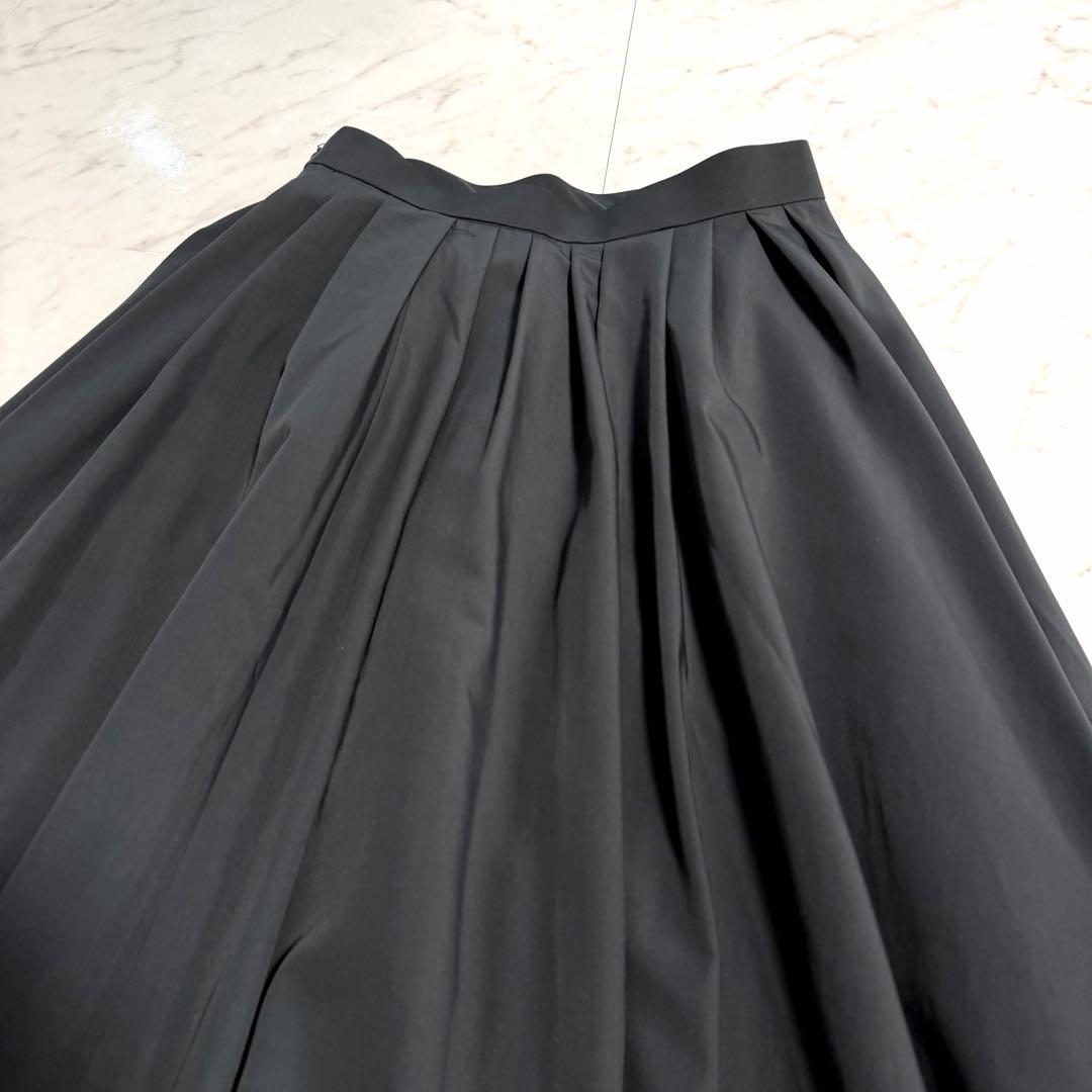 【新品タグ付き】2025AW✨️タイプライター イレギュラー ヘム スカート 濃紺