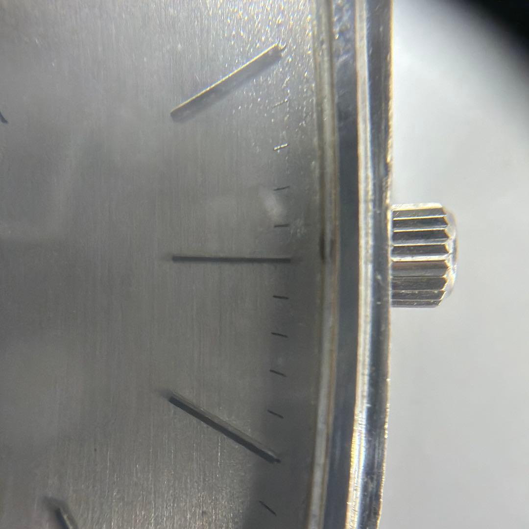 OMEGA クォーツ 時計 シルバー