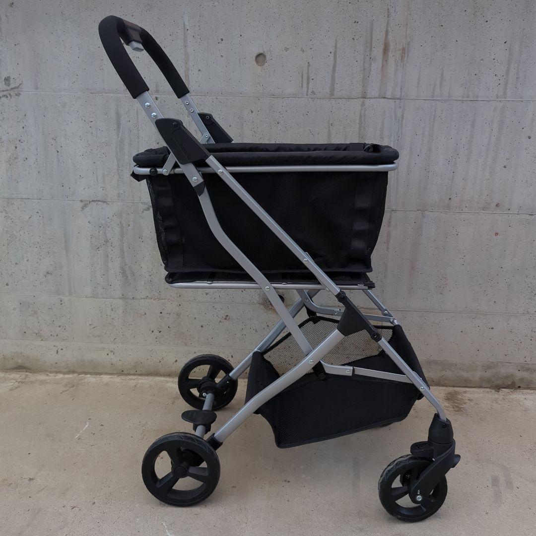 EcoCa 折りたたみショッピングカート 黒 エコカ 買い物カート