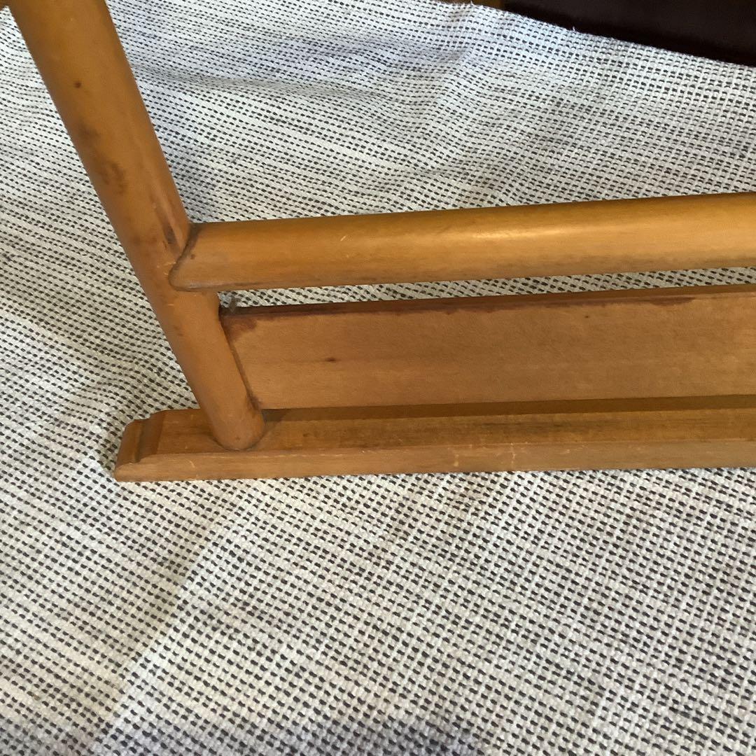 レトロ　衣桁　衣紋　折りたたみ　着物掛け