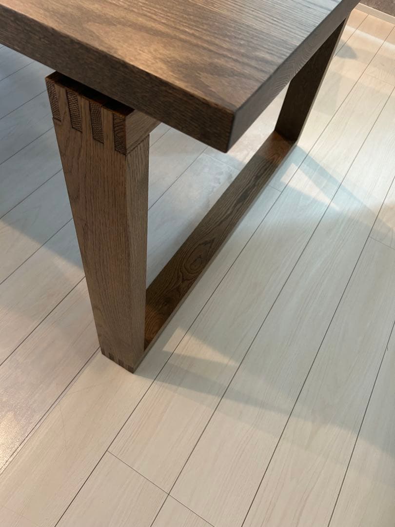 ダイニングテーブル 6人　220センチ　 IKEA モールビロンガ