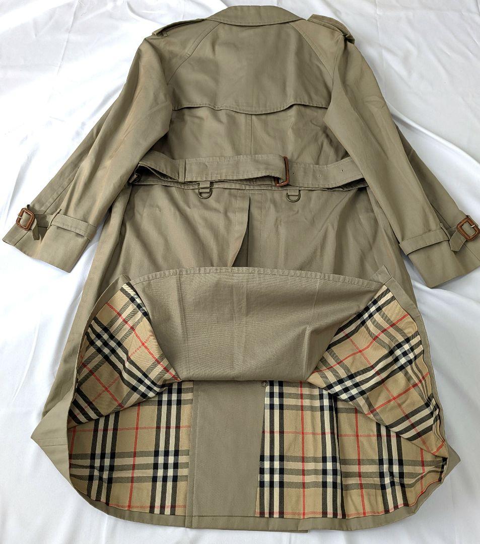 mame様リクエスト　90s バーバリー　トレンチコート　ベージュ　ノバチェック