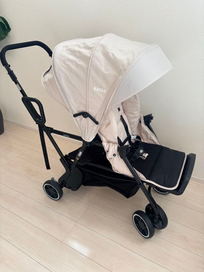 【再販】カトージ　2人でゴー　2人乗りベビーカー
