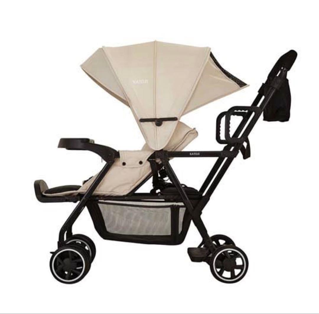 【再販】カトージ　2人でゴー　2人乗りベビーカー