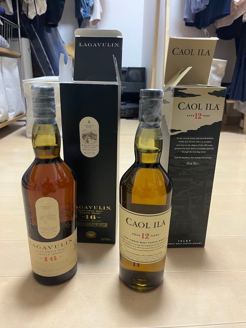 ラガヴーリン16年 & カリラ12年 セット 700ml 各1本 箱付き 未開封