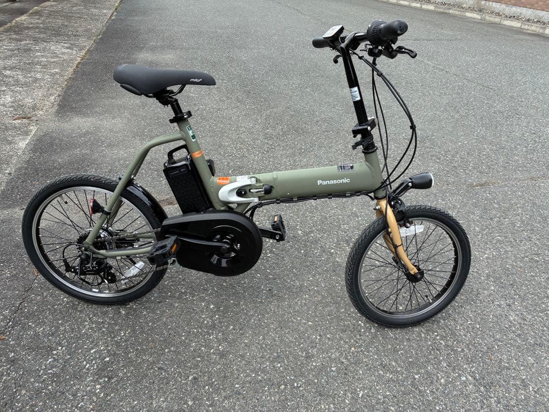 Panasonic 電動アシスト 2024年モデル オフタイム オリーブグリーン