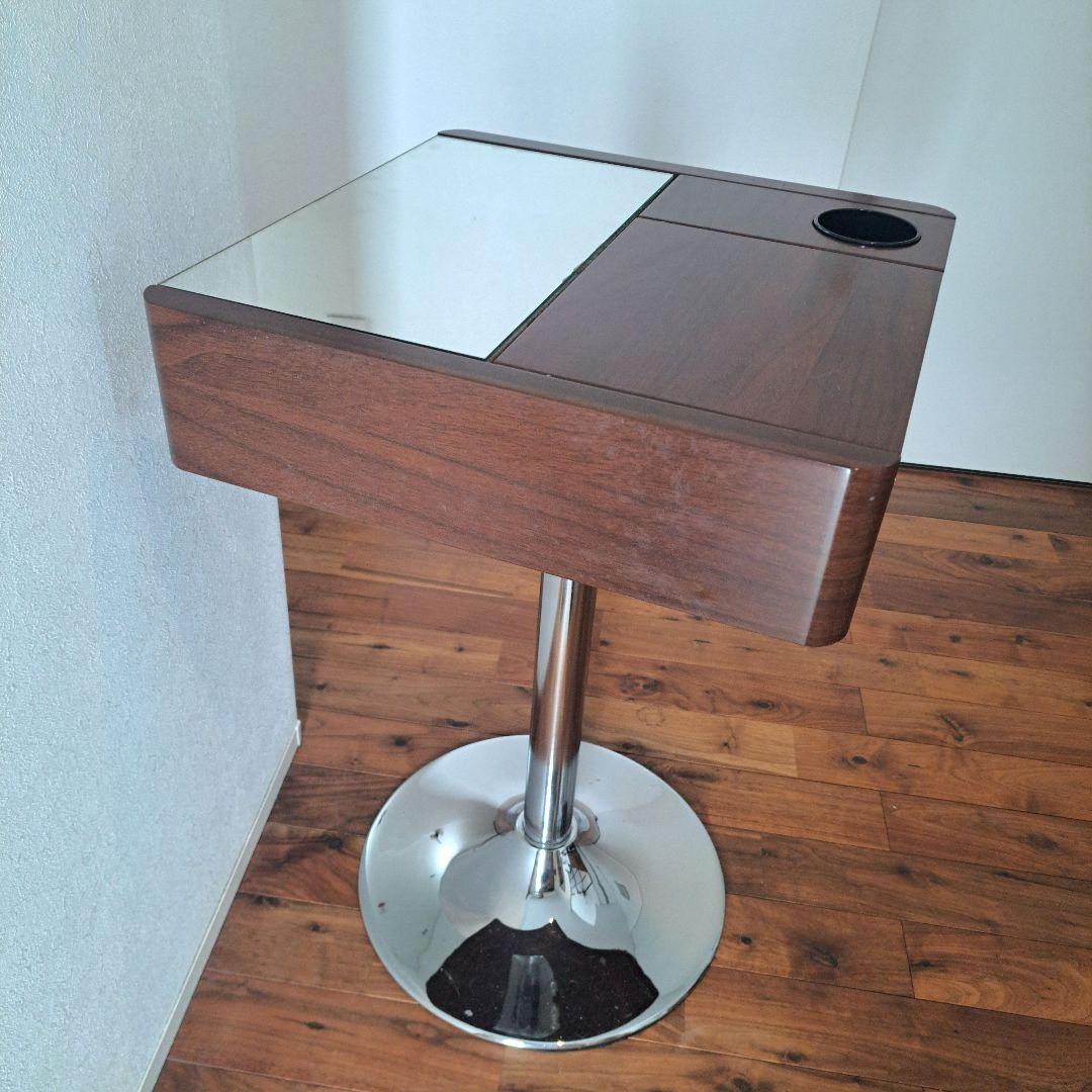 ヴィンテージ　ドレッサー　昭和レトロ　ミッドセンチュリー　スペースエイジ　茶色