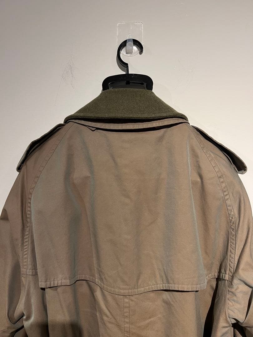 ★年始SALE★【超希少】80s Burberry Trench21 玉虫一枚袖