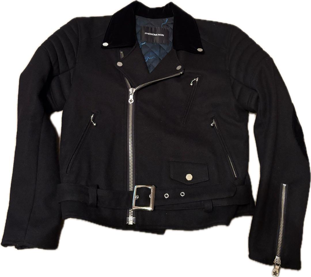PHENOMENON 11aw ウールライダースジャケット archive