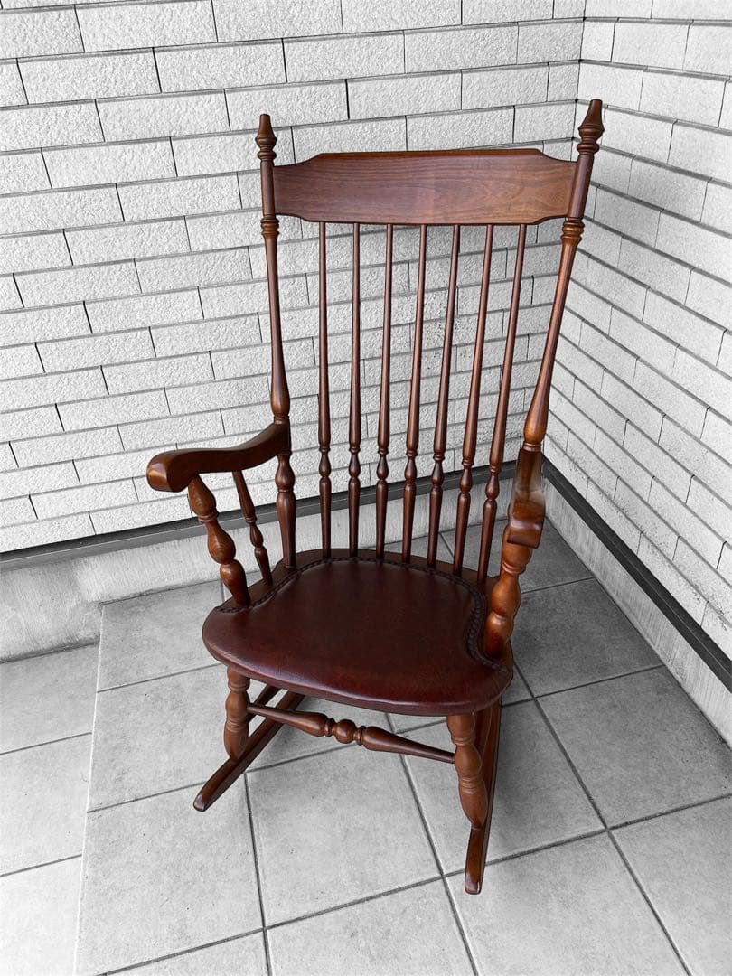 ✨極美品　WINS太平✨ロッキングチェア　アンティーク　レトロ　キツツキマーク