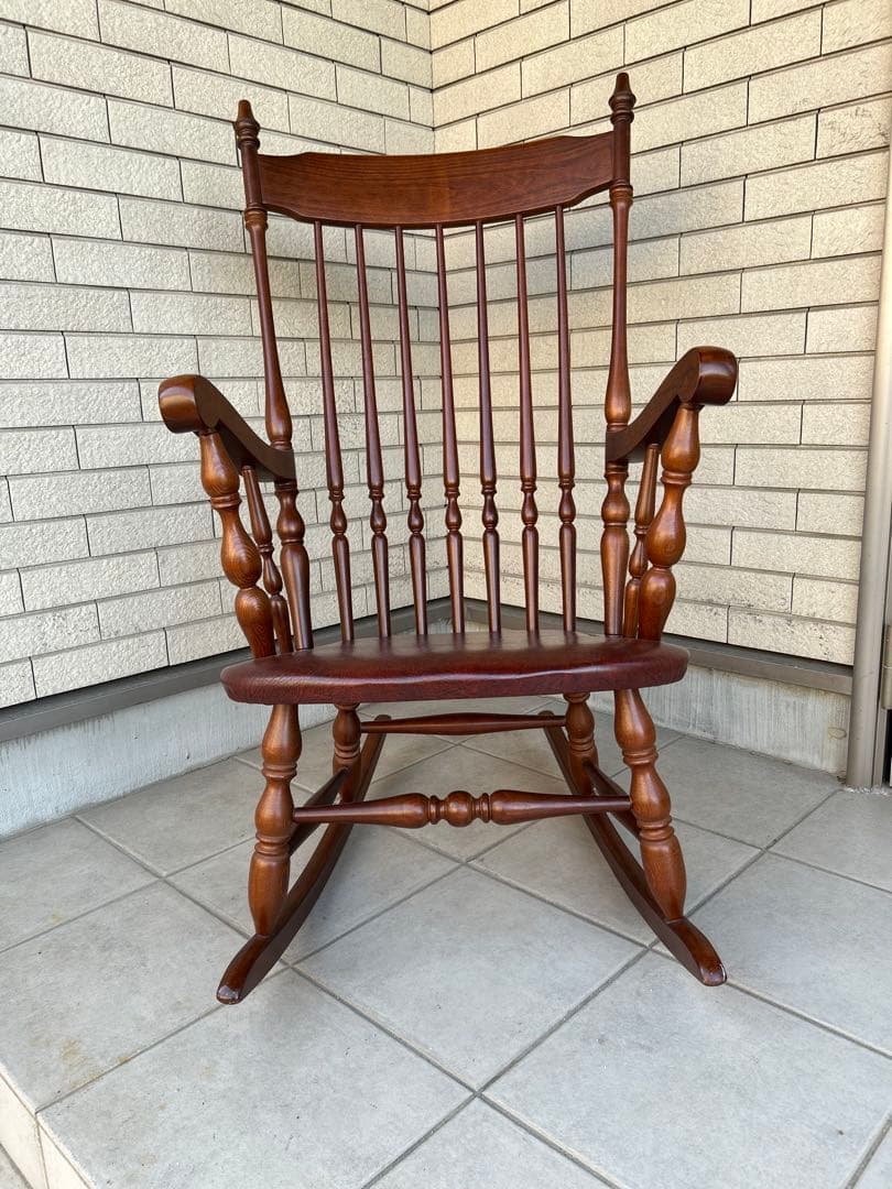 ✨極美品　WINS太平✨ロッキングチェア　アンティーク　レトロ　キツツキマーク