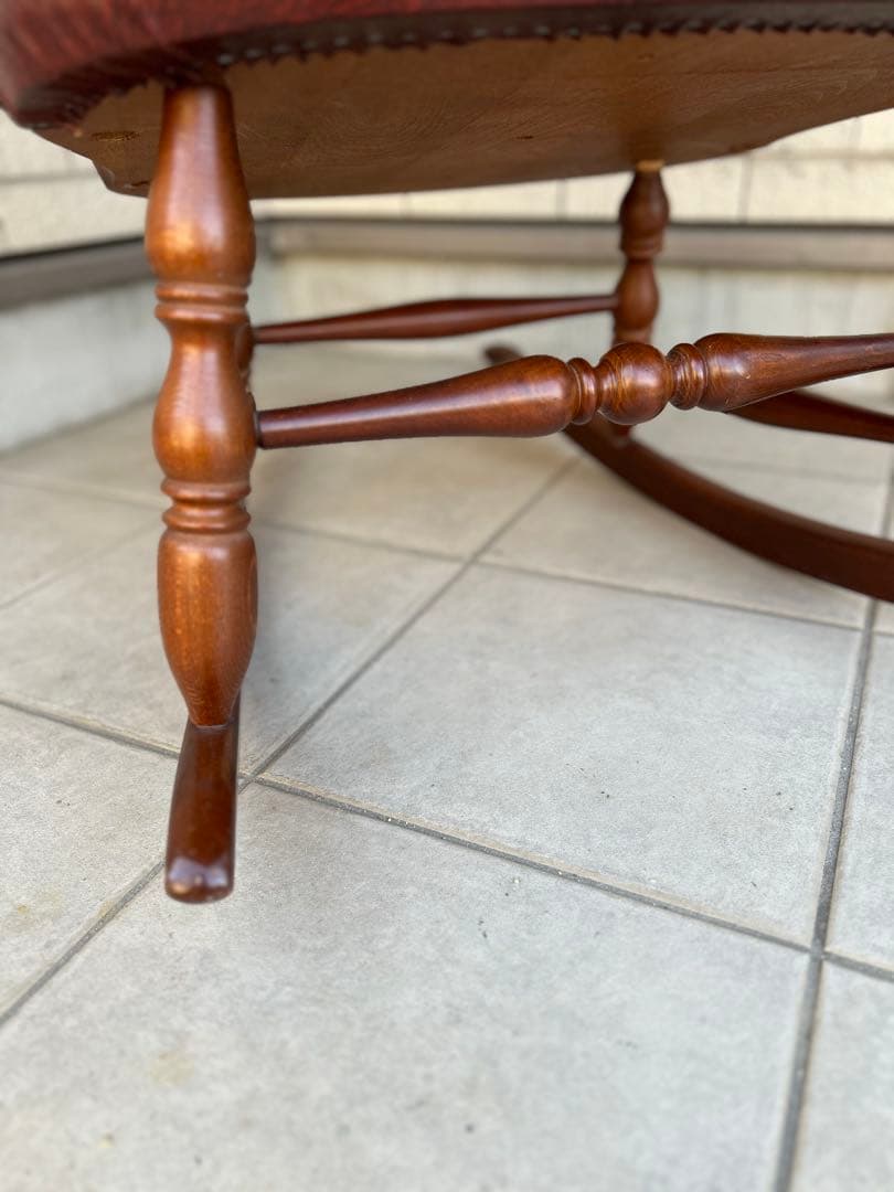 ✨極美品　WINS太平✨ロッキングチェア　アンティーク　レトロ　キツツキマーク