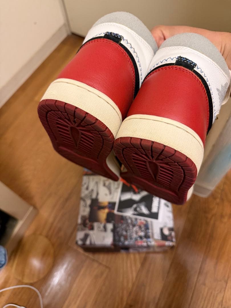 union Jordan 1 つま黒28cm