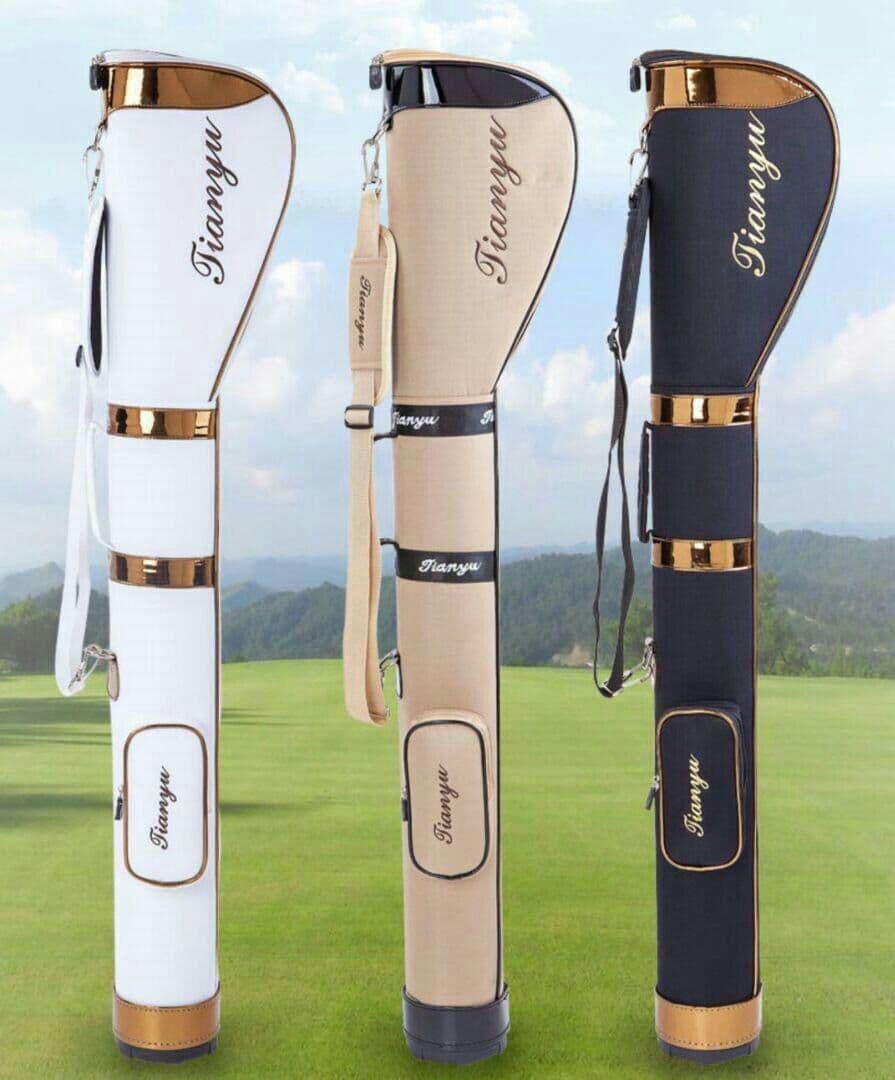超軽量！ ゴルフバッグには6~7本のクラブ練習場の携帯用品袋が入りますA
