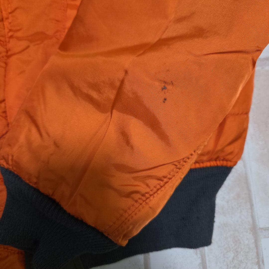 USA製 80s アルファインダストリーズ MA-1 カーキ M