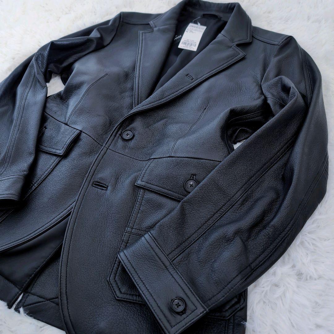 未使用タグ付き✨ ジョゼフオム ライトゴート シュリンクレザージャケット 24年