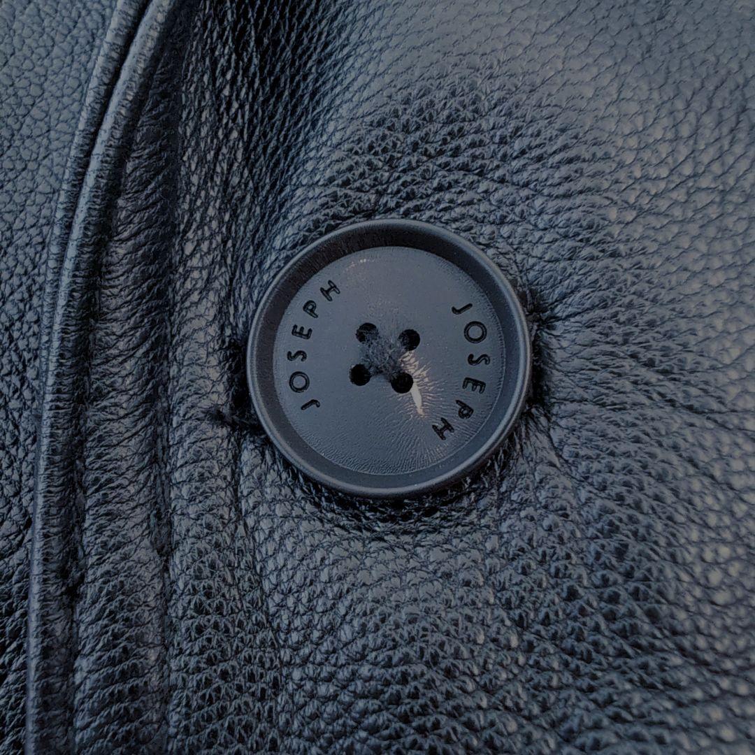 未使用タグ付き✨ ジョゼフオム ライトゴート シュリンクレザージャケット 24年