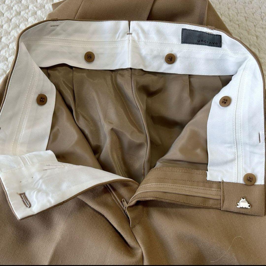 【セットアップ】uncrave　カレンダードツイルジャケット（S）　パンツ（M）