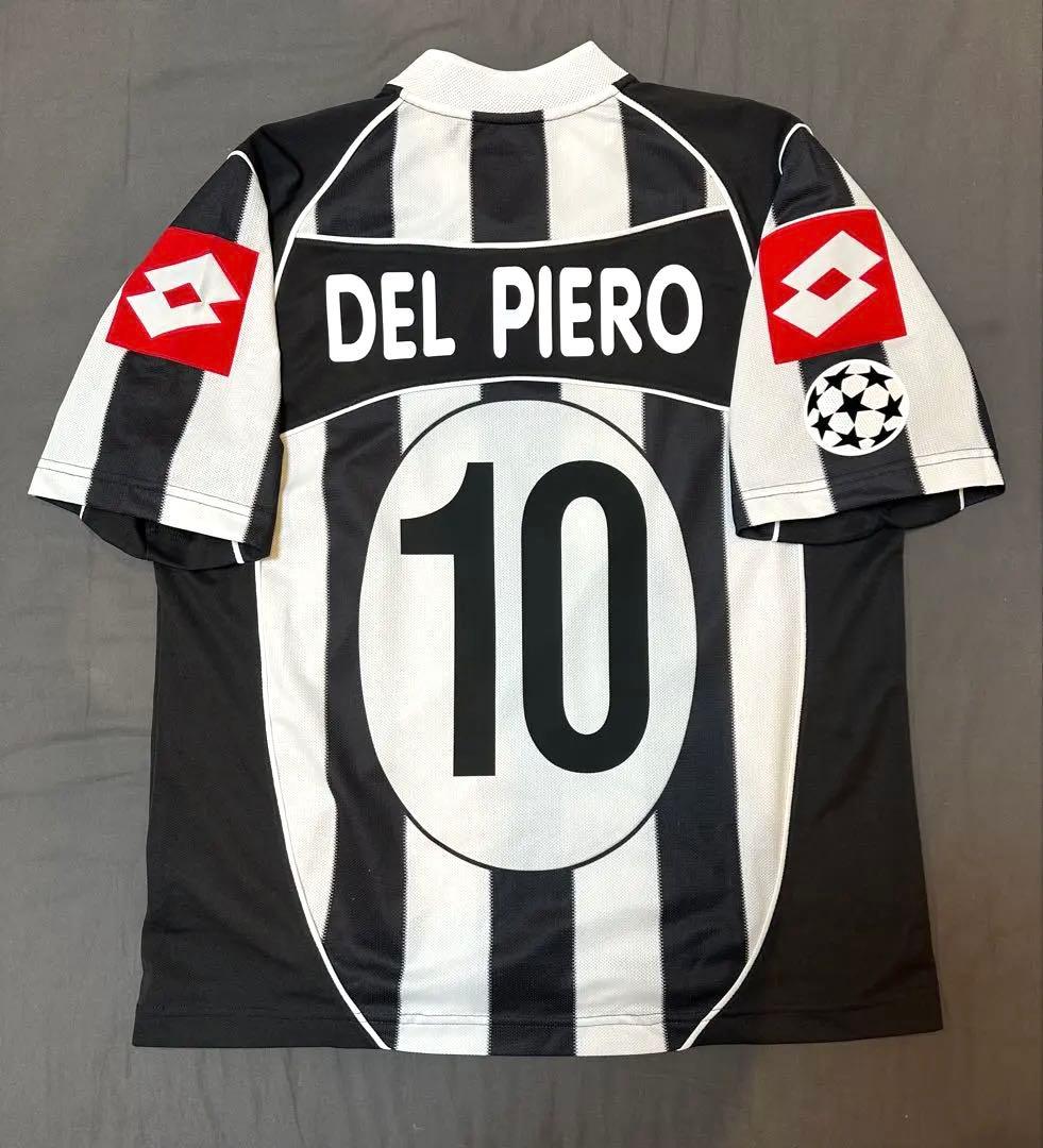 ユベントス 02/03 ユニフォーム　ホーム　デル•ピエロ Lサイズ