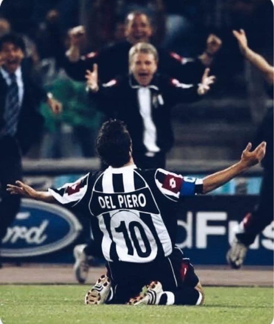 ユベントス 02/03 ユニフォーム　ホーム　デル•ピエロ Lサイズ