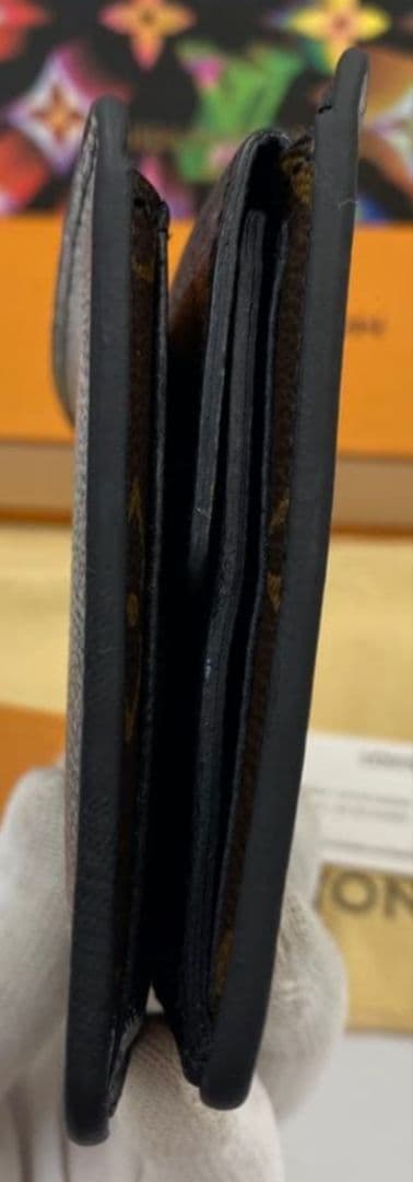 LOUIS VUITTON ポルトフォイユ　ミンドロ　モノグラム　マカサー