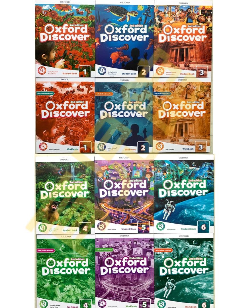 訳あり値下げ　Oxford Discover 絵本12冊　音源付　動画付