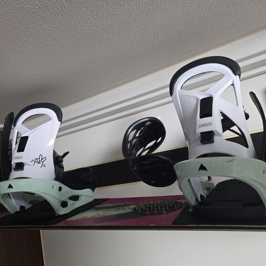 Burton Grom スノーボード 120 セット　ビンディング　SMALLS