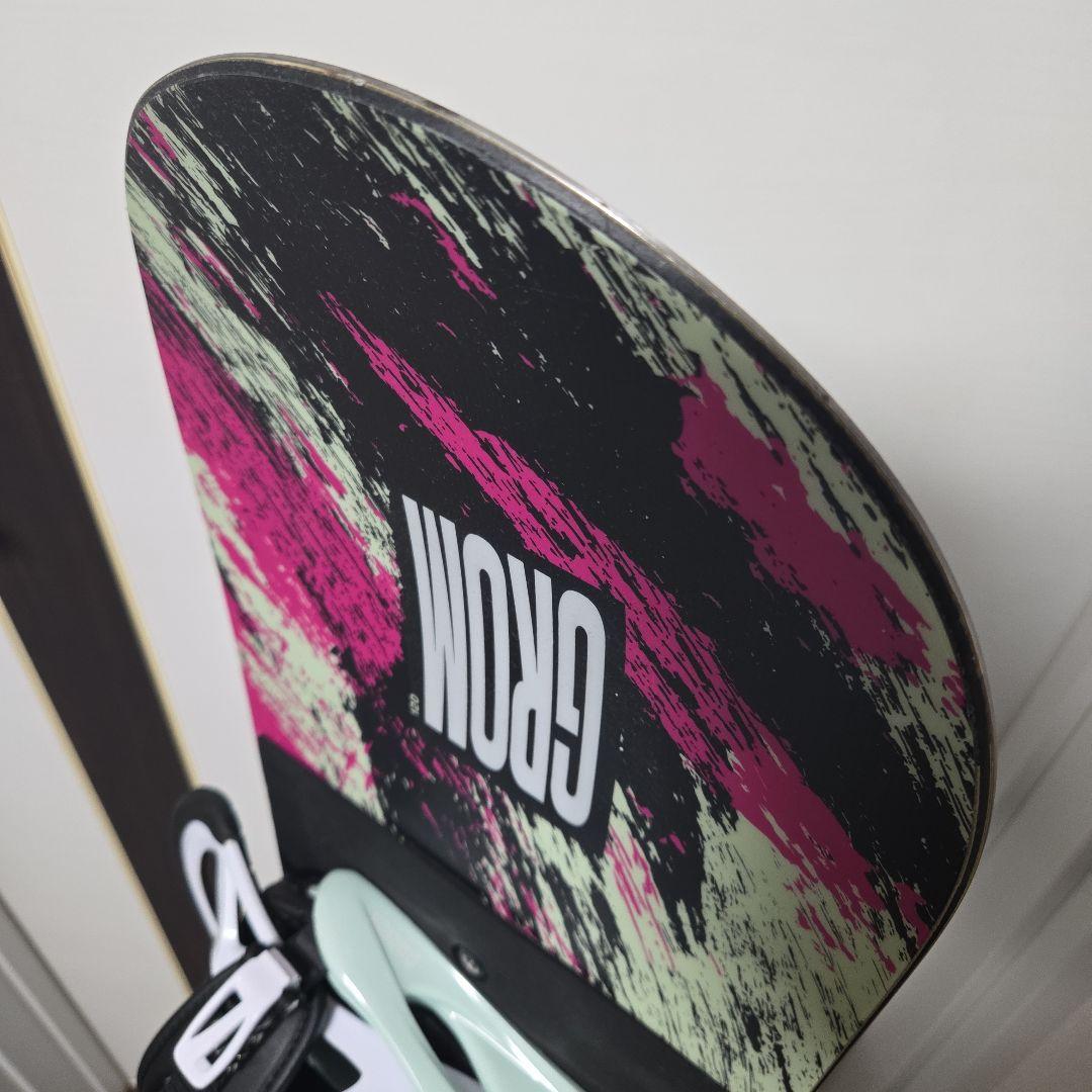 Burton Grom スノーボード 120 セット　ビンディング　SMALLS