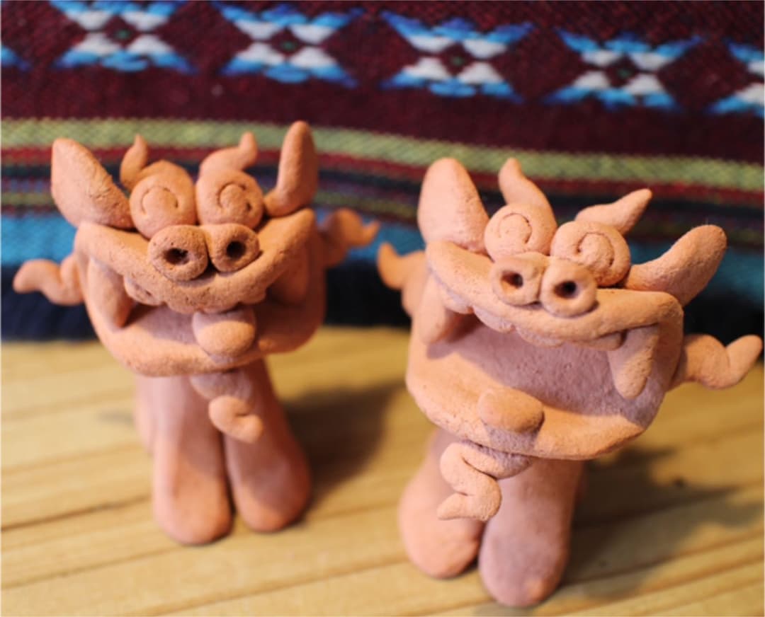 シーサー置物　沖縄