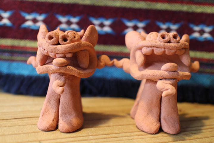 シーサー置物　沖縄