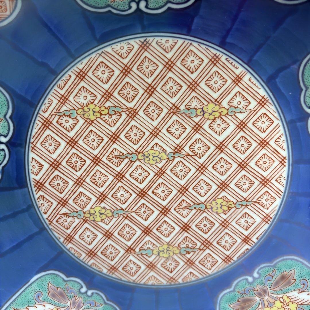 特選有田焼 幸楽窯 伊万里絵付平鉢 2枚入 新品元箱