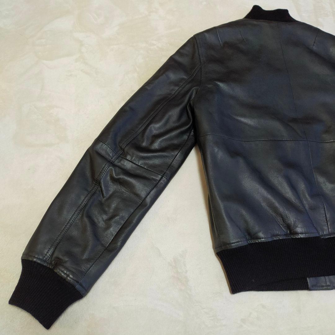 A.P.C.　羊革　レザージャケット　ライダースジャケット