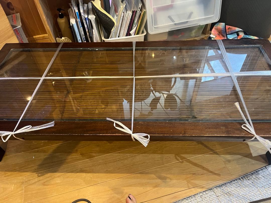 アジアン家具　木製センターテーブル