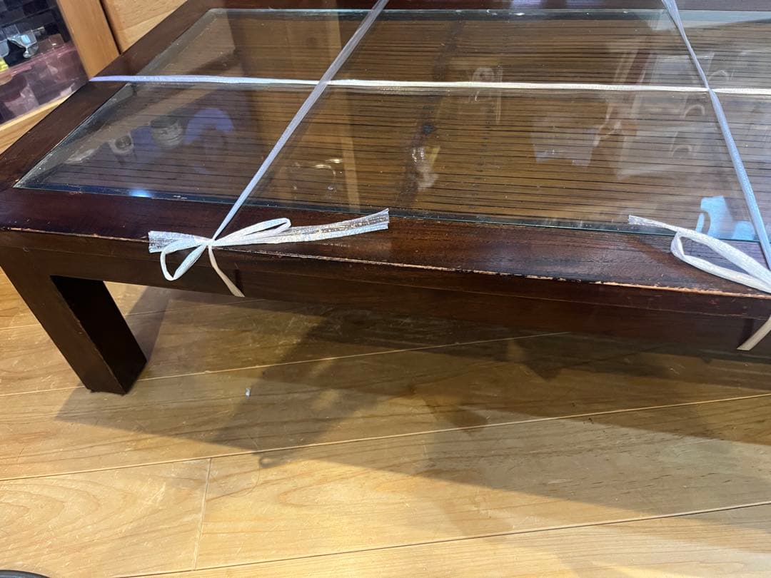 アジアン家具　木製センターテーブル