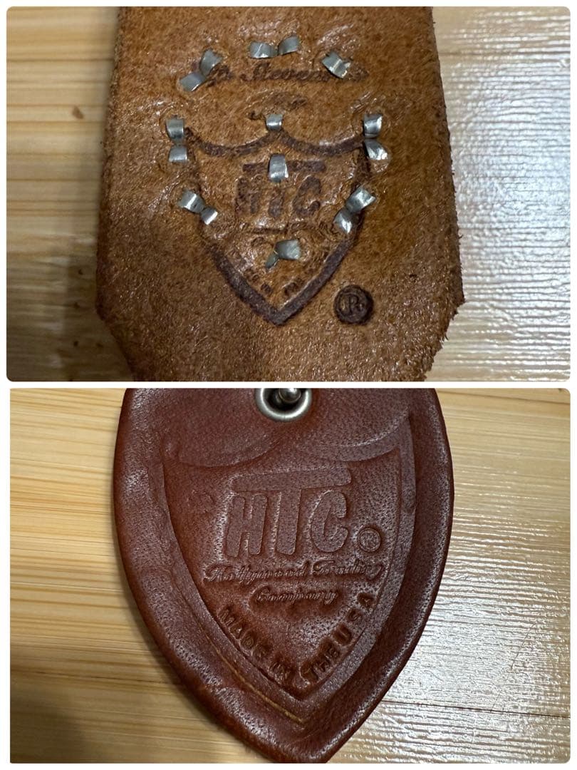 ⭐️新品⭐️HTC⭐️フラワーターコイズ⭐️シルバースタッズ⭐️ブラウンレザー⭐️34インチ