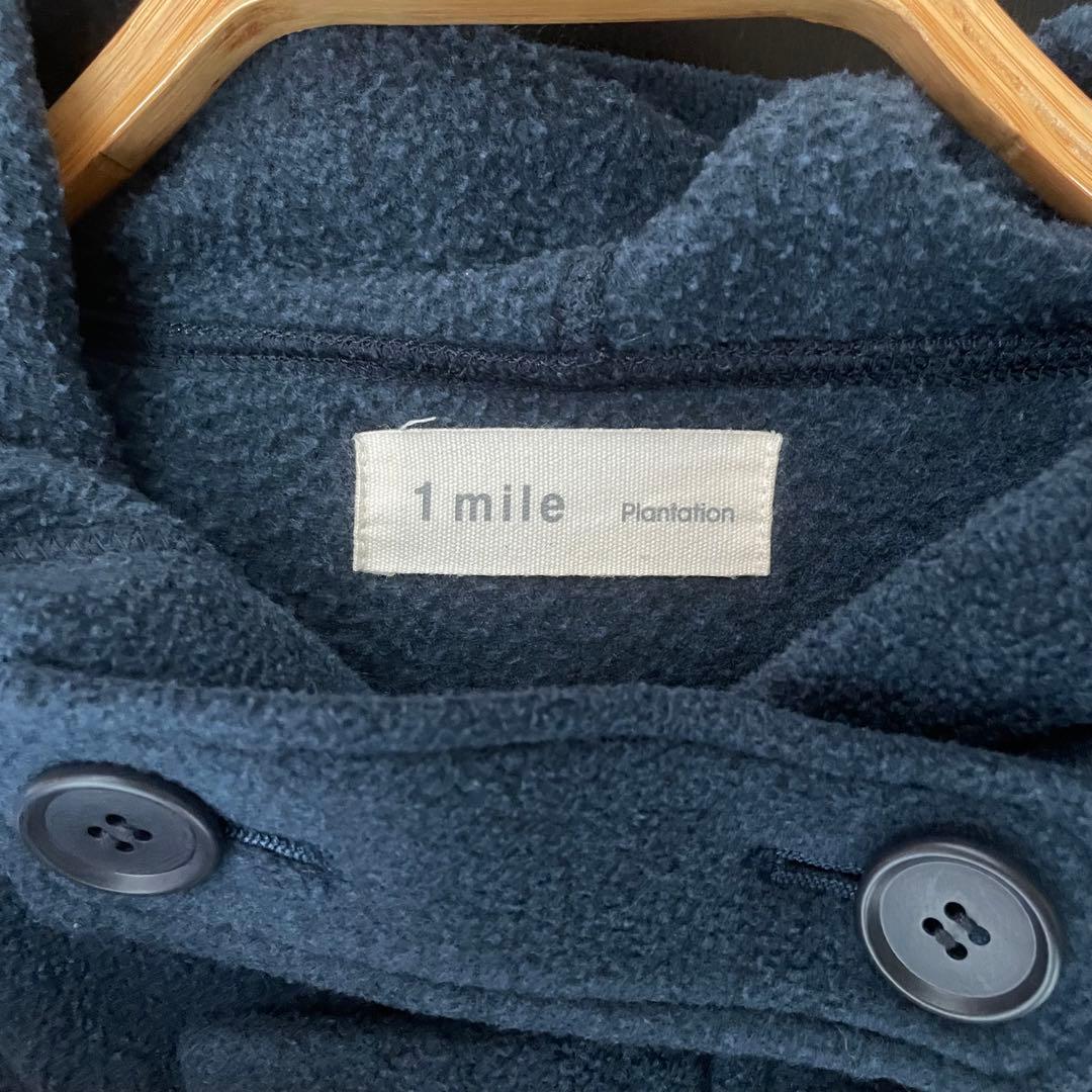 1mile Plantation ダッフルコート コート ネイビー 紺