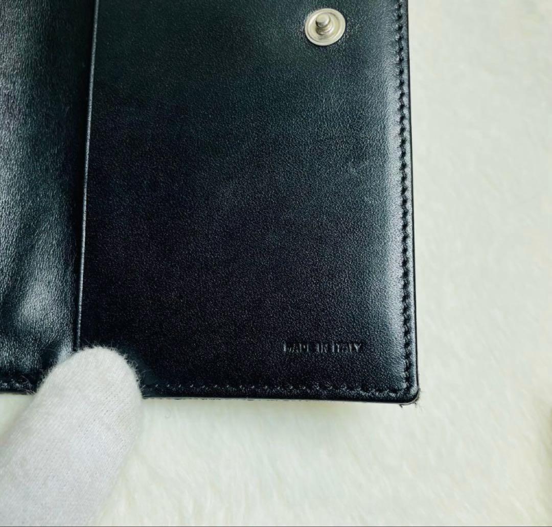 未使用級FENDI 希少デザインフェンディ　ズッカ柄　長財布　ブラック　おしゃれ