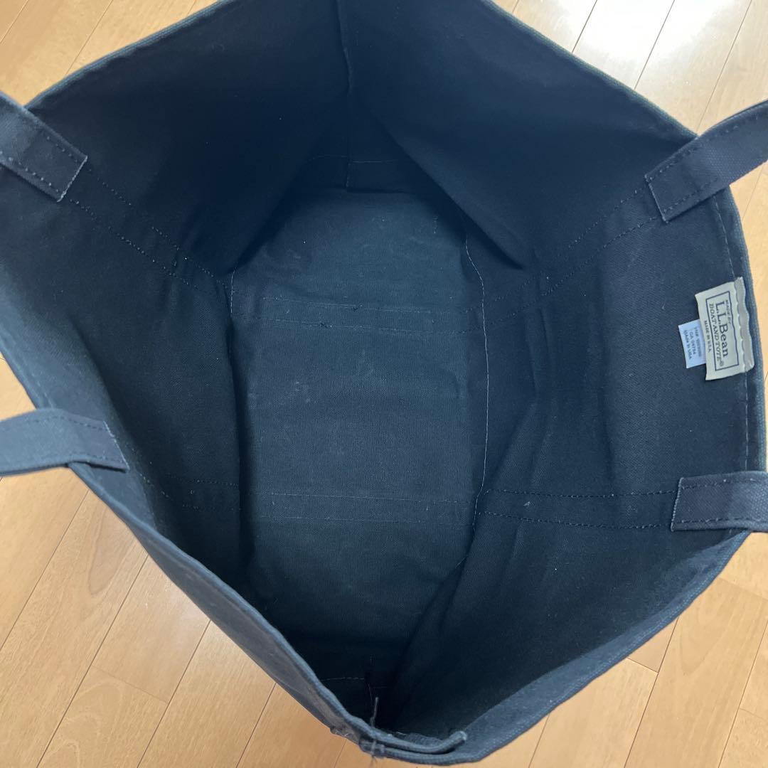 エルエルビーン　ボートアンドトート　オープントップ　ブラック