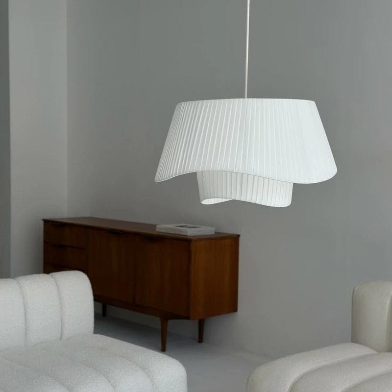 【未使用】ART OF BLACK ペンダントライト プリーツシェード E26