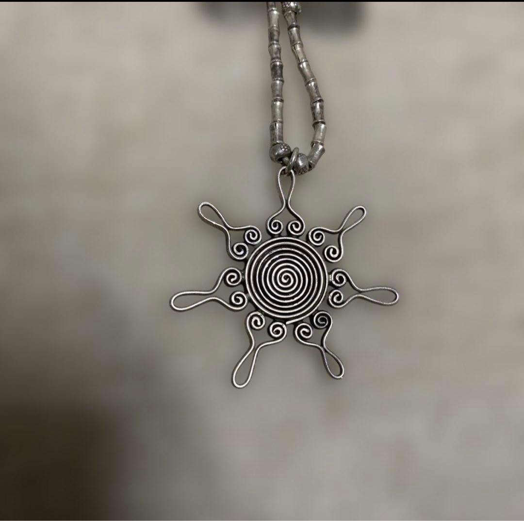 カレン族 カレンシルバー ネックレス ナジャ