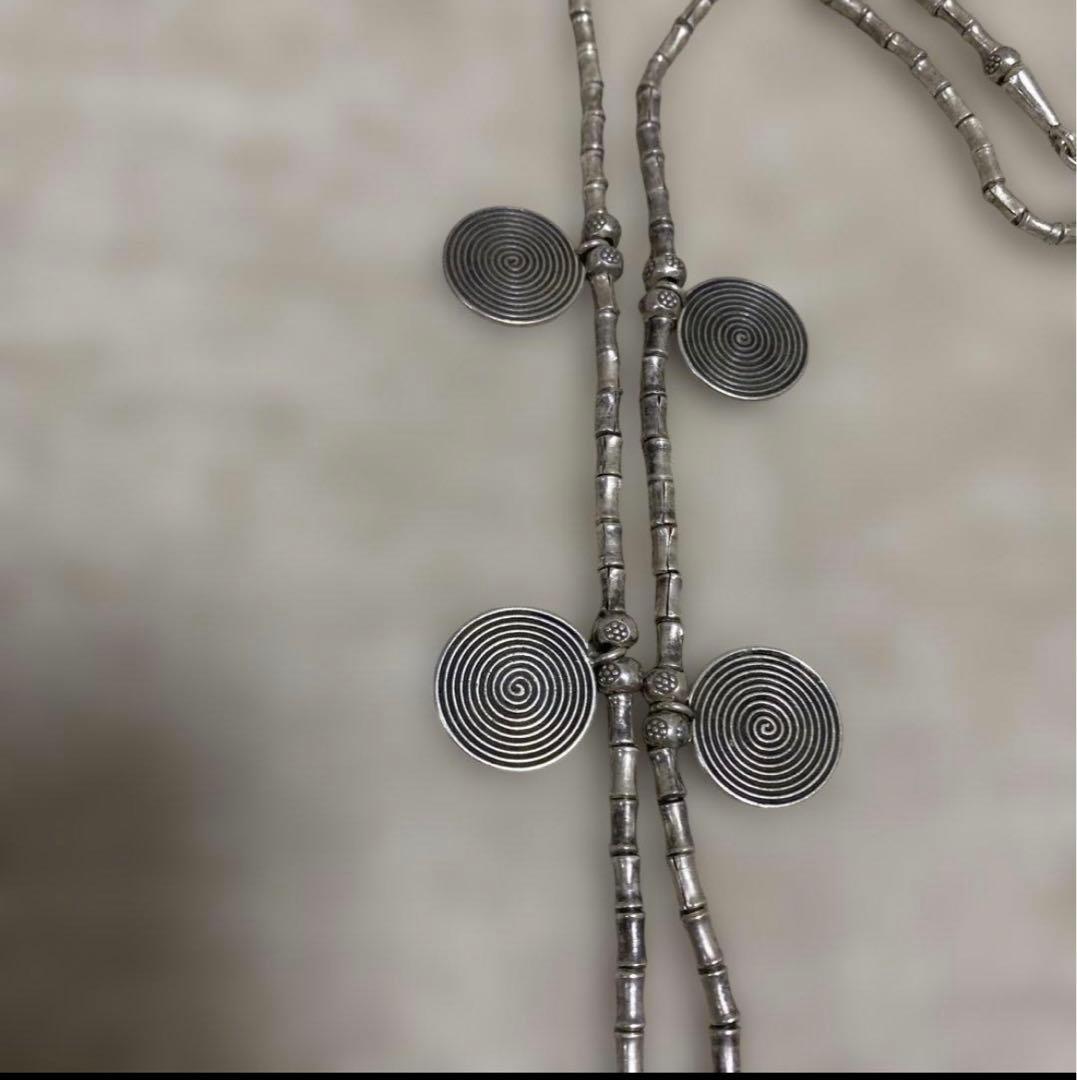 カレン族 カレンシルバー ネックレス ナジャ