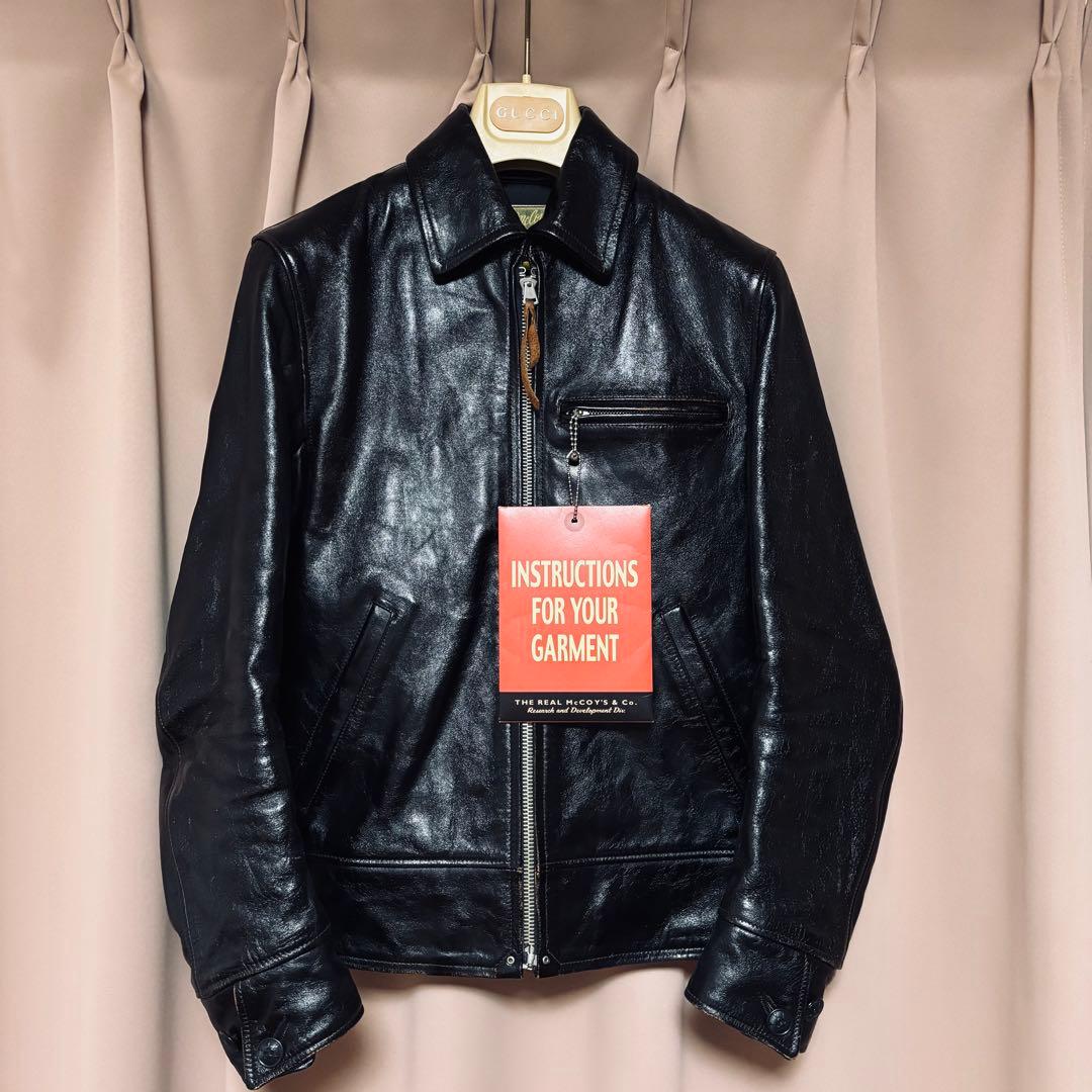 JOE McCOY ジョーマッコイ 30sレザースポーツジャケット