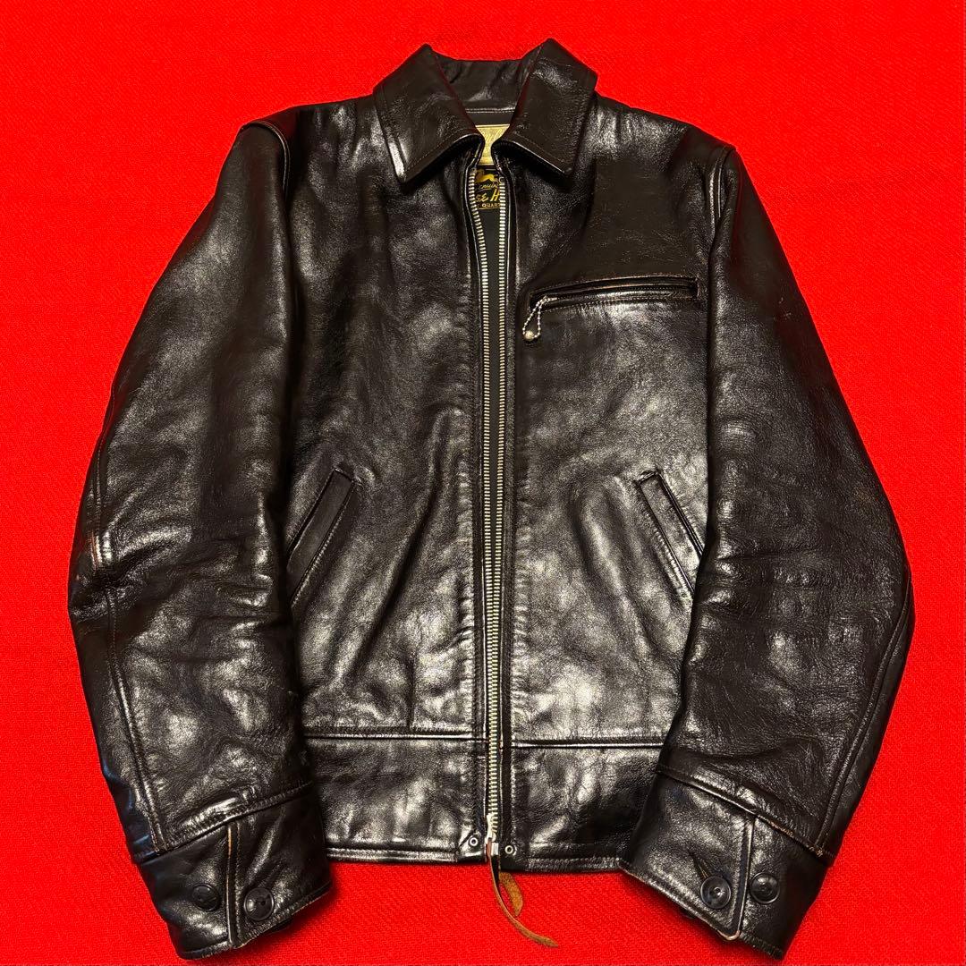 JOE McCOY ジョーマッコイ 30sレザースポーツジャケット