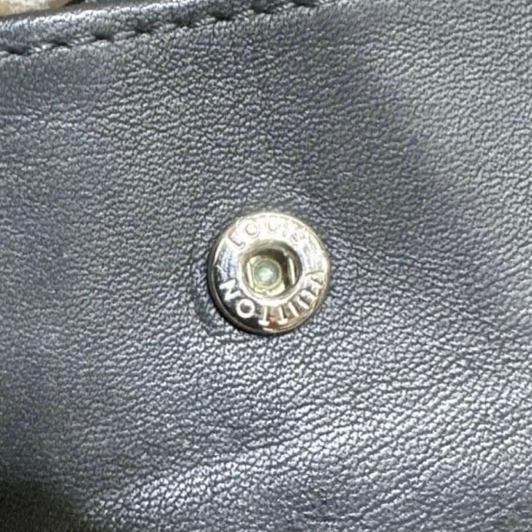 ④☆良品☆ダミエG/コバルト♪マルコ☆2つ折り財布★ポケットあり