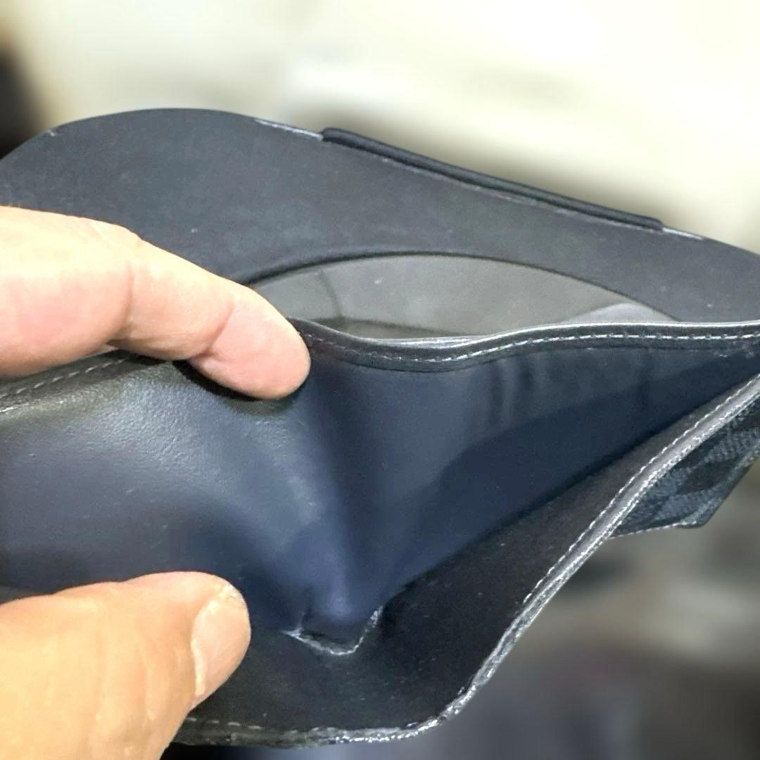 ④☆良品☆ダミエG/コバルト♪マルコ☆2つ折り財布★ポケットあり