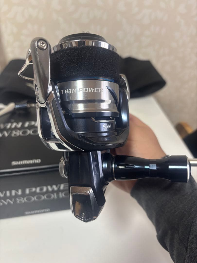 21ツインパワーsw8000HG ゴメクサスパワーハンドル